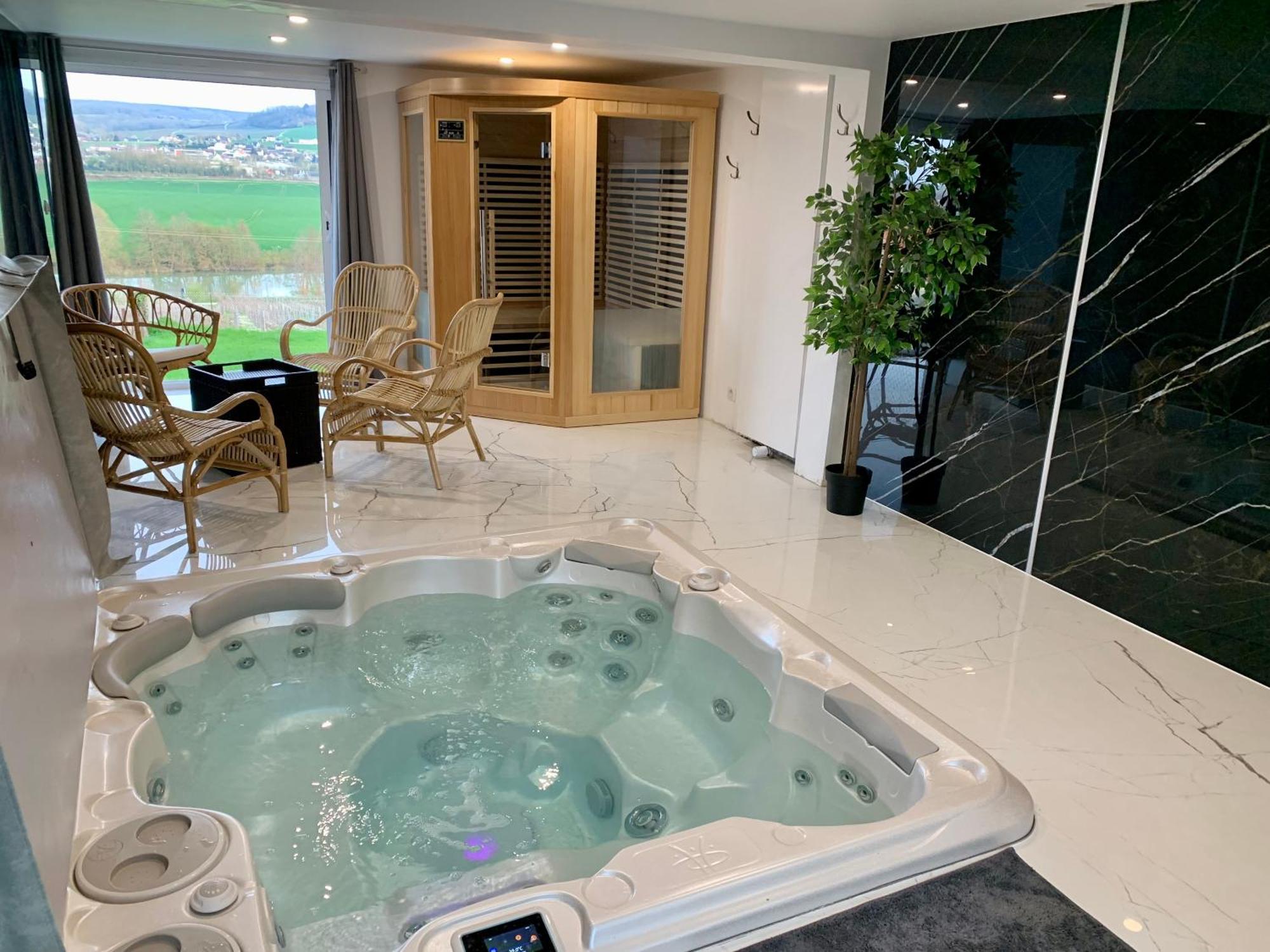 Superbe Appartement Avec Spa Privatif Vincelles  Εξωτερικό φωτογραφία